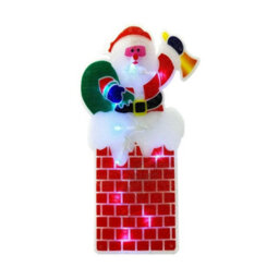 HSD Santa In Chimney - Silhouette Lights For Christmas Decoration - thumbnail 1