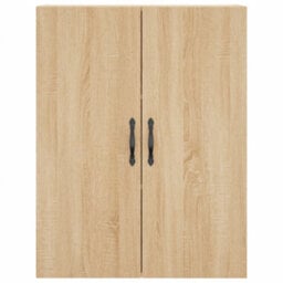 Berkfield Highboard Sonoma Oak 69.5X34X180 Cm Engineered Wood - thumbnail 6