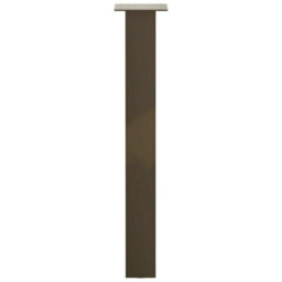 Berkfield Console Table Legs 4 Pcs Natural Steel 72 Cm Steel - thumbnail 6