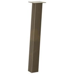 Berkfield Console Table Legs 4 Pcs Natural Steel 72 Cm Steel - thumbnail 4