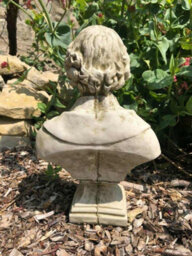 Burgess Shakespeare Bust Stone Statue English Writer Outdoor Garden Ornament British Made Sculpture - thumbnail 5
