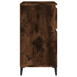 Berkfield Elegant Sideboard Smoked Oak 60X35X70 Cm Engineered Wood - thumbnail 8