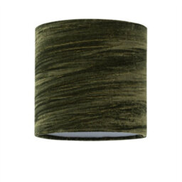 First Choice Lighting Set Of 2 Buck - Clear Glass Table Lamps With Dark Green Velvet Shade - thumbnail 7