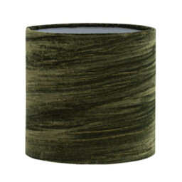 First Choice Lighting Set Of 2 Buck - Clear Glass Table Lamps With Dark Green Velvet Shade - thumbnail 6