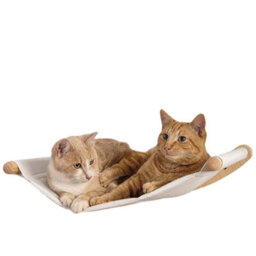 GardenSkill Wall-Mounted Cat Shelves & Sisal Scratching Post Steps With Hammock Bed - Climbing Perch Platform Indoor Cat Furniture Set - 3Pcs - thumbnail 6