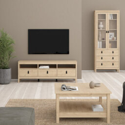 Furniture To Go Barcelona Coffee Table In Jackson Hickory Oak - thumbnail 5