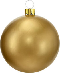 Urbn-Living Urbnliving Diameter 65Cm Gold Inflatable Christmas Bauble Ball Decoration Xmas Tree Outdoor Hanging Ornaments - thumbnail 2