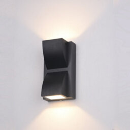 Luminosa Lighting Luminosa Modern Led Outdoor Wall Lamp Black, Warm White 3000K 120Lm, Ip54 - thumbnail 1