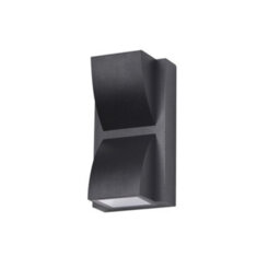 Luminosa Lighting Luminosa Modern Led Outdoor Wall Lamp Black, Warm White 3000K 120Lm, Ip54 - thumbnail 2