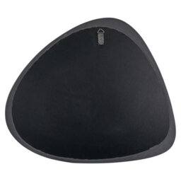 Pacific Lifestyle Curved Wall Mirror Black Wood Veneer 67X58Cm Minimalist Modern - thumbnail 9