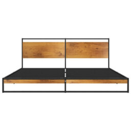 Berkfield Bed Frame Metal 180X200 Cm 6Ft Super King - thumbnail 3