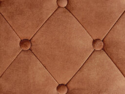 Beliani Upholstered Bench Roseville Velvet Dark Red - thumbnail 7