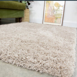 Loomed Kukoon Nore Beige Soft Shaggy Rug For Living Room Spaces - 380 X 280Cm - thumbnail 5