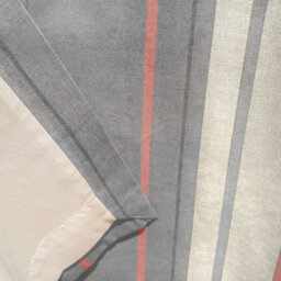 Fusion Whitworth Stripe Rose Fully Lined 100% Cotton Eyelet Curtains - thumbnail 3