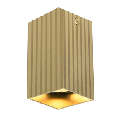 Luminosa Lighting Luminosa Tecno 10Cm Surface Mounted Downlight Gold