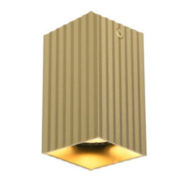 Luminosa Lighting Luminosa Tecno 10Cm Surface Mounted Downlight Gold