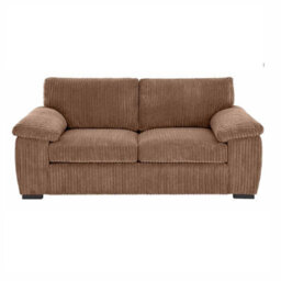 Lilly Amalfi Coffee Brown Jumbo Cord Fabric 3 And 2 Seater Sofa Set - thumbnail 2
