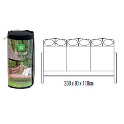 Chilli Seating St Tropez Sand Outdoor Garden Furniture 2 Seater Garden Bistro Set - thumbnail 6