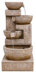 Outdoor Living UK Kelkay Sparkling Bowls With Lights Mains Plugin Powered Water Feature - thumbnail 6