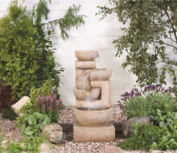 Outdoor Living UK Kelkay Sparkling Bowls With Lights Mains Plugin Powered Water Feature - thumbnail 2