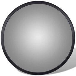 Vidaxl Convex Traffic Mirror Acrylic Black 30 Cm Indoor Traffic Mirrors - thumbnail 2
