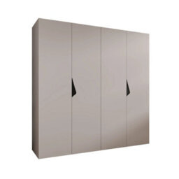Arte Sandi I Hinged Door Wardrobe 200Cm - Cashmere 4-Door Wardrobe With Organised Interior - thumbnail 2