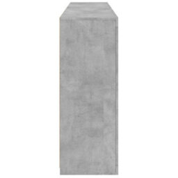 Berkfield Sideboard With Led Lights Concrete Grey 162X37X100 Cm - thumbnail 7