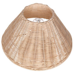 Beliani Table Lamp Natural Rattan Coastal-Boho Bedside Light W30 X D30 X H31Cm - thumbnail 3