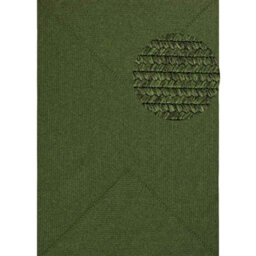 The Rugs Indoor Outdoor Trenzado Rug Polypropylene Bordered Plain Design In Green - thumbnail 2