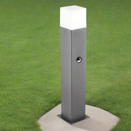 CGC Lighting Cgc Amara Dark Grey Anthracite Outdoor Outside Post Light With Pir Motion Sensor - thumbnail 2
