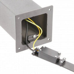 CGC Lighting Cgc Amara Dark Grey Anthracite Outdoor Outside Post Light With Pir Motion Sensor - thumbnail 3