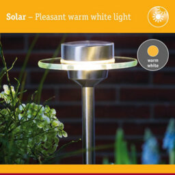 Paulmann 93764 Ufo Solar Spike Ip44 Splash-Water Protected Solar Luminaire Led 1X0.2W Solar Lamp Stainless Steel/clear - thumbnail 6