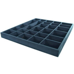 Woodeedoo Wooden Wall Display Shelf Black Matt With 28 Compartments For Crystals Miniatures Small Ornaments Collectables And Keepsakes - thumbnail 6