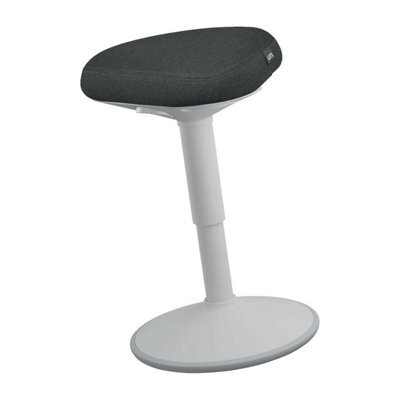 Leitz Ergo Active Sitting Stool Chair Posture Comfort Seat Adjustable Furniture In Light Grey - image 1