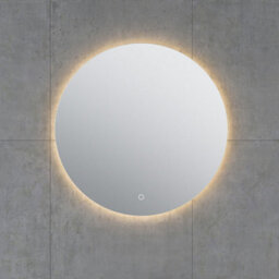 Plum&clay Flint Frameless Led Backlit Bathroom Mirror With Dual Light Options (W)60Cm (H)60Cm - thumbnail 2