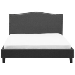 Beliani Bed Fabric Montpellier 180 X 200 Cm (Eu Super King) Led Multicolour - thumbnail 6