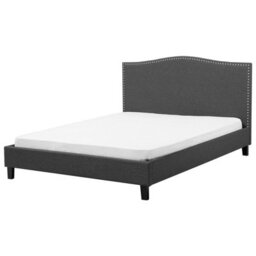 Beliani Bed Fabric Montpellier 180 X 200 Cm (Eu Super King) Led Multicolour - thumbnail 5