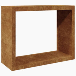 Walplus Firewood Rack 100X40X80 Cm Weathering Steel - thumbnail 7