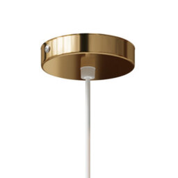 Living And Home Single Pendant Light ,metal And Glass Rectangular Pendant Light ,for Kitchen Island, E27 Base - thumbnail 7
