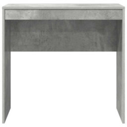 Berkfield Writing Desk Concrete Grey Particle Board, Concrete Grey Finish - thumbnail 4