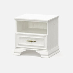 Heze Furniture Irys Bedside Cabinet With Storage - Anderson Pine - thumbnail 2