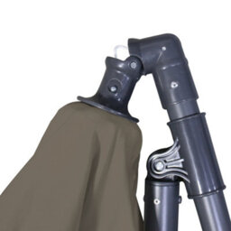 Sundaze 3M Taupe Garden Banana Parasol Cantilever Umbrella Patio W/ Base & Cover - thumbnail 4