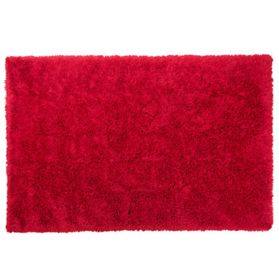 Beliani Shaggygy Rug Cide Red 200 X 300 Cm - image 1