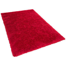Beliani Shaggygy Rug Cide Red 200 X 300 Cm - thumbnail 4