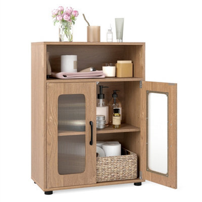Bathroom Cabinet Freestanding Cabinet With 2 Doors - image 1