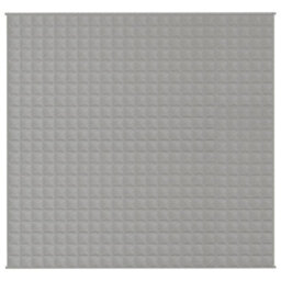 Walplus Weighted Blanket Grey 220X235 Cm King 15 Kg Fabric - thumbnail 3