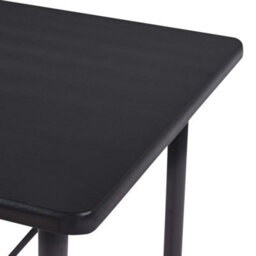 Berkfield Bar Table Black 120X60X110 Cm Mdf - thumbnail 5