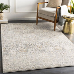 Lotus Oriental Vintage Beige Grey Area Rug-200Cm X 275Cm - thumbnail 2