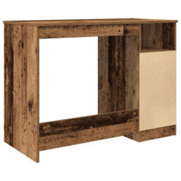 Berkfield Desk Old Wood 102X76X50 Cm Engineered Wood - thumbnail 6
