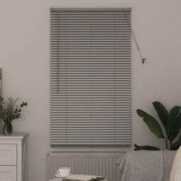 Walplus Window Blind With Curtains Manual Silver Aluminium - thumbnail 3
